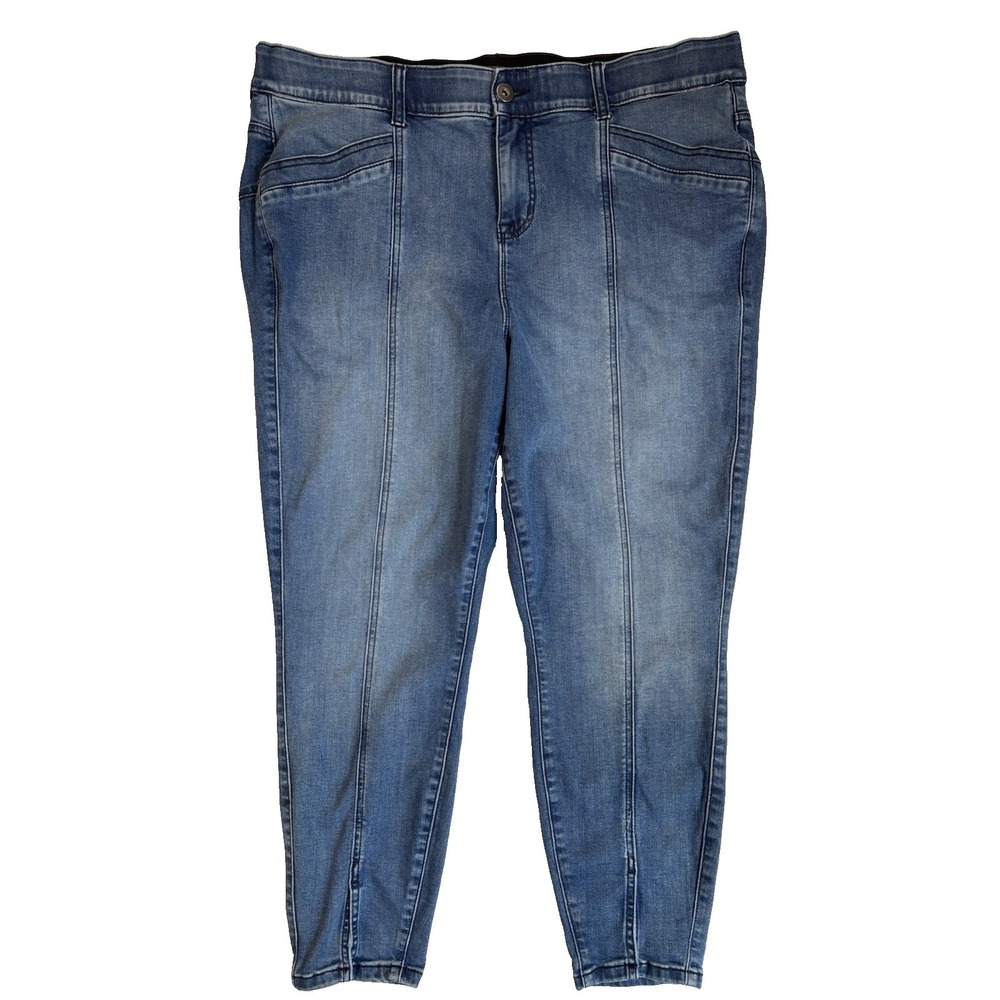 Torrid Women's 22R Bombshell Skinny Blue Jeans Sexy Everyday Essential‎ Comfort